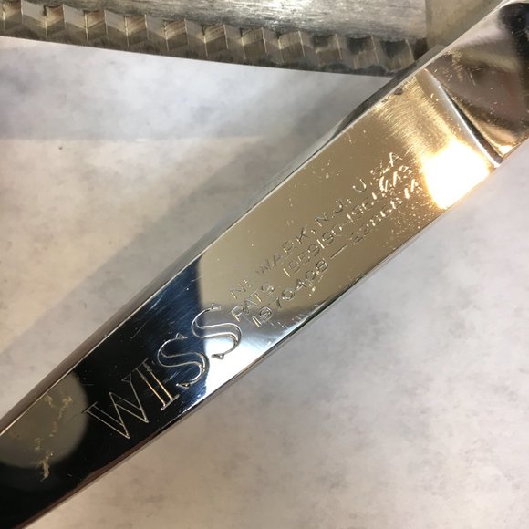 WISS Pinking Shears Scissors Model C in Original Box Vtg - Picture 4 of 14